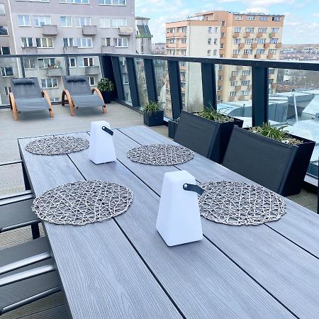 Hanza Tower Apartament Premium Plus 什切青 外观 照片