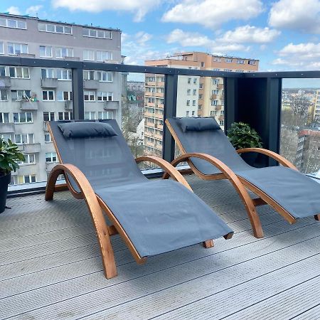 Hanza Tower Apartament Premium Plus 什切青 外观 照片