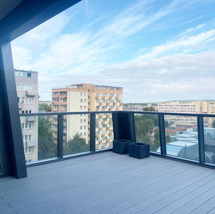 Hanza Tower Apartament Premium Plus 什切青 外观 照片