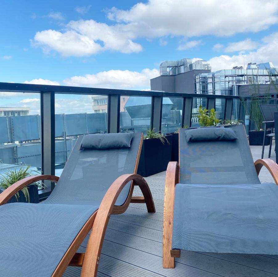 Hanza Tower Apartament Premium Plus 什切青 外观 照片