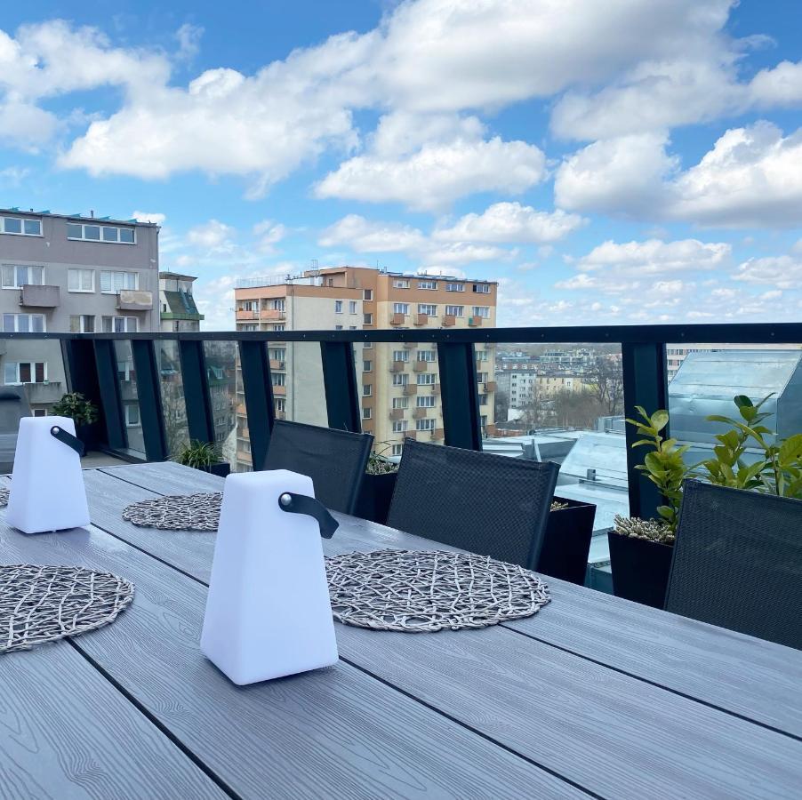 Hanza Tower Apartament Premium Plus 什切青 外观 照片